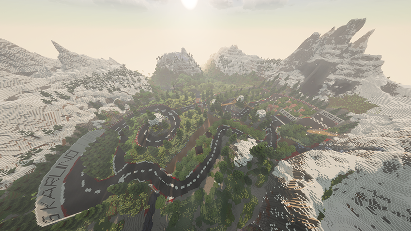 Minecraft map 1